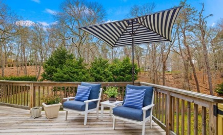 Harwich Cape Cod vacation rental - Back Deck