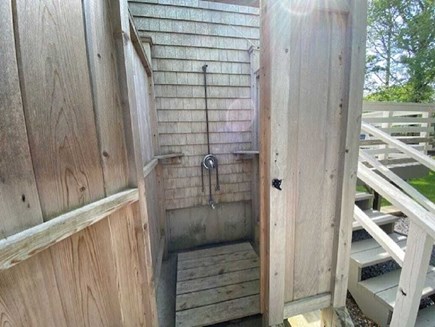 West Yarmouth- Lewis Bay Cape Cod vacation rental - Outdoor Shower for Building