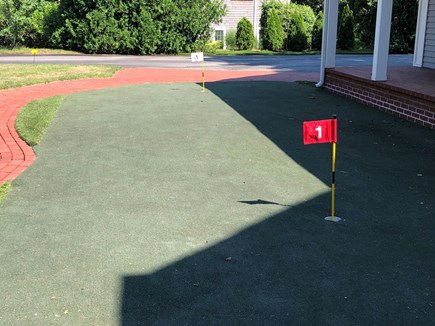 Yarmouthport Cape Cod vacation rental - Putting green