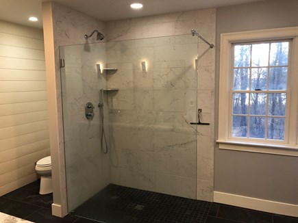 Yarmouthport Cape Cod vacation rental - Heated floor in shower