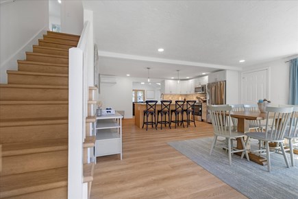 Yarmouth Cape Cod vacation rental - First Floor open dining and living area