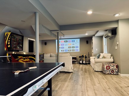 Harwich Cape Cod vacation rental - Theatre and game room