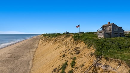 Wellfleet Cape Cod vacation rental - Stairway down to the ocean