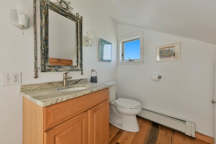 Wellfleet Cape Cod vacation rental - Half bath off the kitchen on Top level