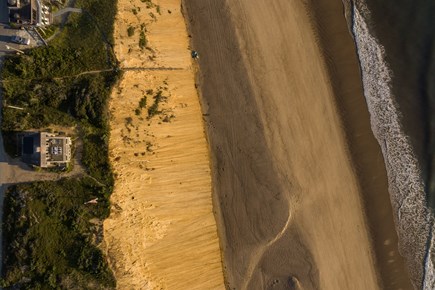 Wellfleet Cape Cod vacation rental - Aerial high above showing progression down to the water