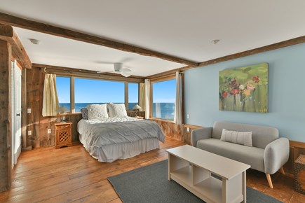 Wellfleet Cape Cod vacation rental - Primary bedroom picture window view