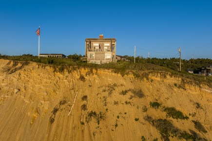 Wellfleet Cape Cod vacation rental - Sunrise shining on the home