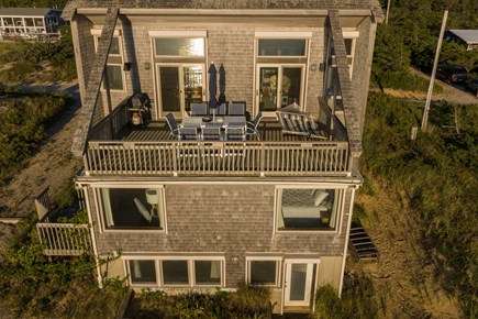 Wellfleet Cape Cod vacation rental - Top floor deck area