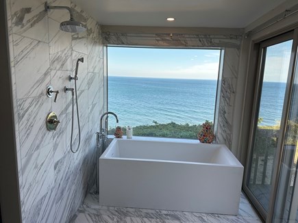 Wellfleet Cape Cod vacation rental - Primary Bath - a soak with a view.
