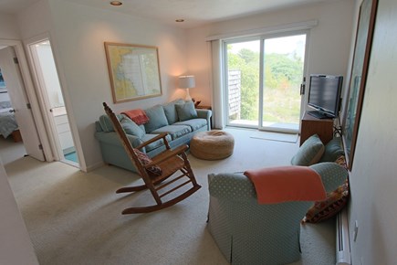 Truro Cape Cod vacation rental - Den with TV - Main Floor