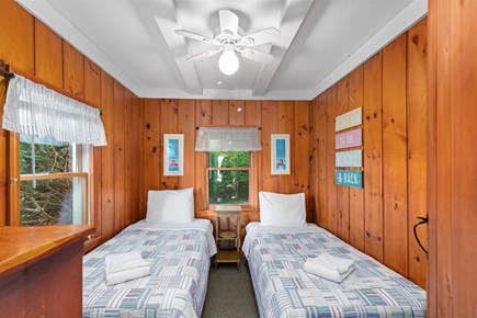 Eastham Cape Cod vacation rental - Second bedroom with two twin beds