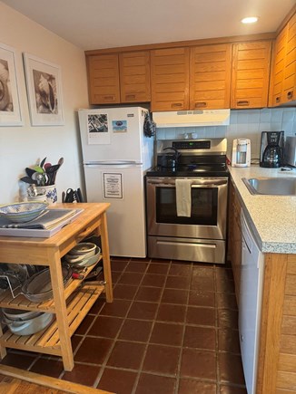 Chatham Oceanfront Condos Cape Cod vacation rental - Well-equiped kitchen w microwave, Keurig and drip coffee makers.