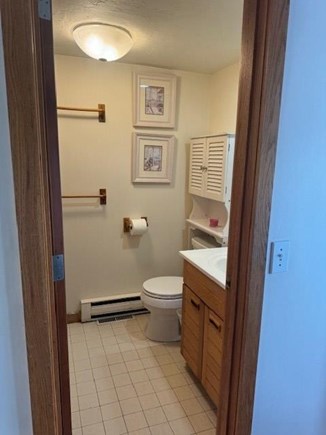 Chatham Oceanfront Condos Cape Cod vacation rental - First floor full bath with tub.