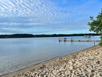 Harwich Cape Cod vacation rental - Private association beach on Long Pond