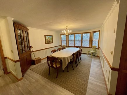 Harwich Cape Cod vacation rental - Large dining room seating off kitchen