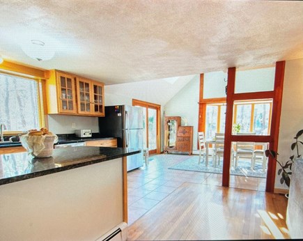 Wellfleet Cape Cod vacation rental - Open floor plan with oak flooring and extra wide hallways