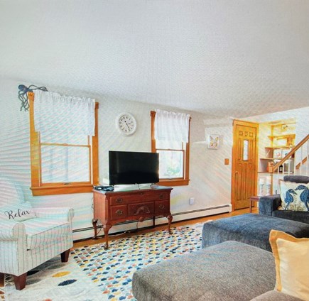 Wellfleet Cape Cod vacation rental - Spacious living area with TV and A/C