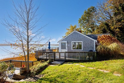 Eastham Cape Cod vacation rental - Walking up to the cottage