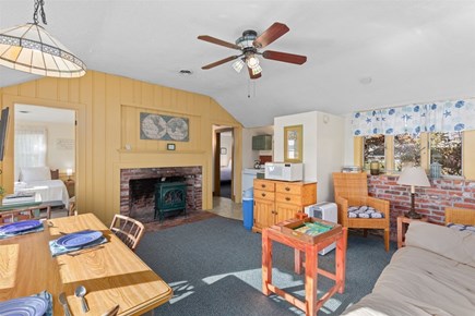 Eastham Cape Cod vacation rental - Open concept kitchen, dining, and living space