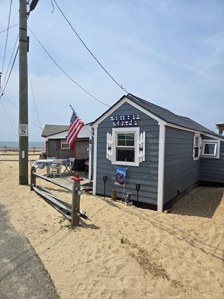 Dennis, Chases Ocean Grove Cape Cod vacation rental - 1 parking space. Can fit 2 compact cars or 1 suv and 1 small car