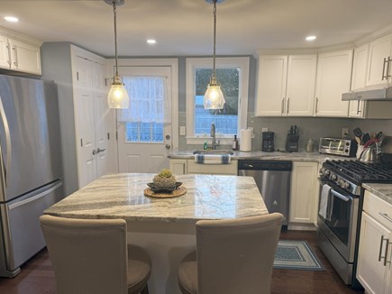 West Yarmouth Cape Cod vacation rental - Kitchen with Center Island (recently updated)