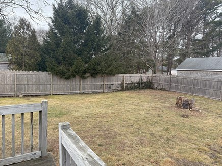 West Yarmouth Cape Cod vacation rental - Future Stone Fire Pit Area with String Lighting (by Summer 2025)