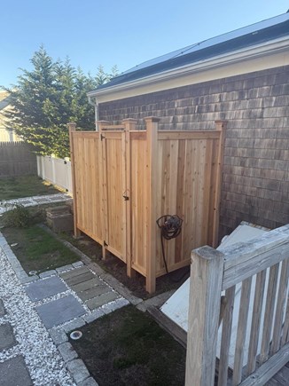 West Yarmouth Cape Cod vacation rental - Oversized Outdoor Shower (NEW)