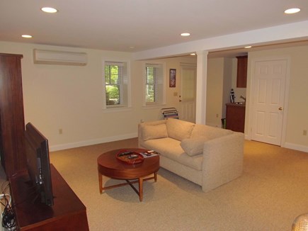 Chatham Cape Cod vacation rental - Lower Level Living Area with Half Bath