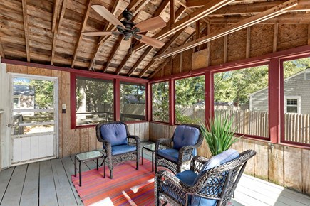 South Dennis Cape Cod vacation rental - Screened Porch