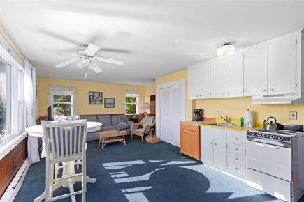 Eastham Cape Cod vacation rental - Open concept kitchen, dining, and living space