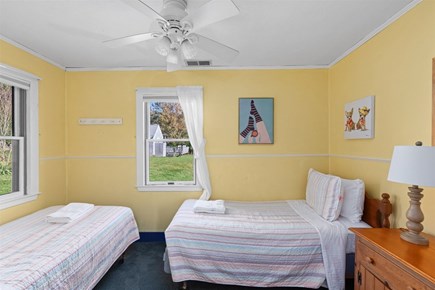 Eastham Cape Cod vacation rental - Second bedroom with two twin beds