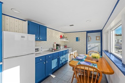 Eastham Cape Cod vacation rental - A fully stocked, bright eat in kitchen