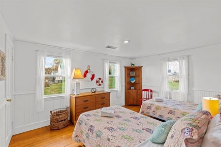 Eastham Cape Cod vacation rental - Second bedroom with two twin beds