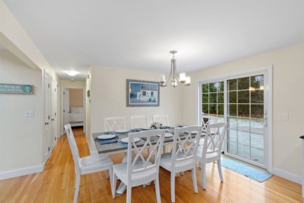 Eastham Cape Cod vacation rental - Direct access to the back deck from the dining room