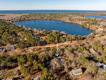 Eastham Cape Cod vacation rental - Walking to Herring Pond with Views of First Encounter Beach