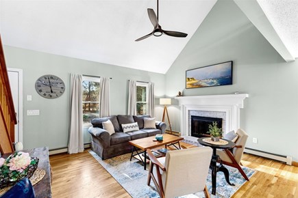 Eastham Cape Cod vacation rental - A cozy living room at the front of the house