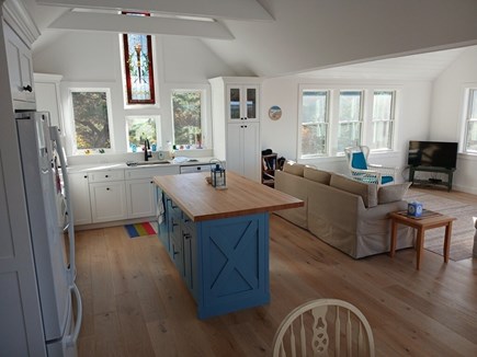 Wellfleet Cape Cod vacation rental - Kitchen/living area