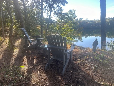 Harwich Cape Cod vacation rental - Morning coffee with views of Kettle Pond