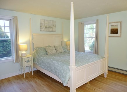 Brewster Cape Cod vacation rental - Main floor queen bedroom, adjacent to full bath