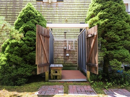 Brewster Cape Cod vacation rental - Outdoor shower perfect after a beach day