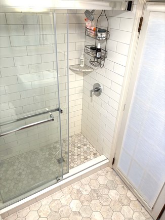 Brewster Cape Cod vacation rental - Downstairs bathroom, walk in shower