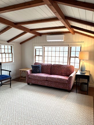 Brewster Cape Cod vacation rental - Sunroom - ample space for playpen, portable crib or air mattress.