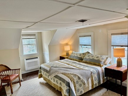 Brewster Cape Cod vacation rental - Second floor King bedroom, ample room for portable crib.