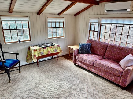 Brewster Cape Cod vacation rental - Sun Room ample room for blow-up mattress or crib.