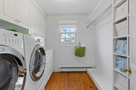 Dennis Cape Cod vacation rental - Laundry attached to main bedroom