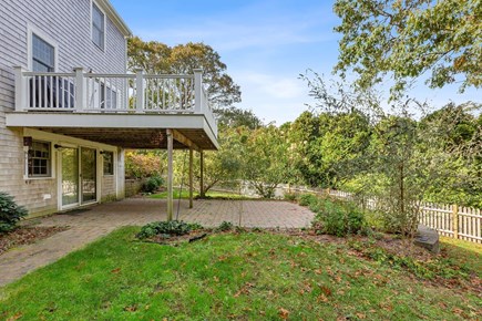 Dennis Cape Cod vacation rental - Back patio and yard