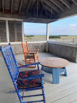 Truro, Beach Point Cape Cod vacation rental - Covered Deck