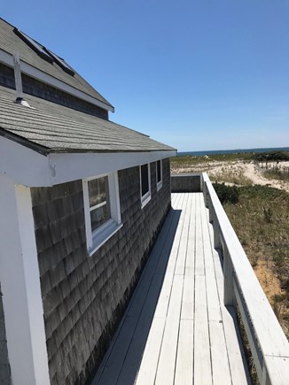 Truro, Beach Point Cape Cod vacation rental - Wrap around deck