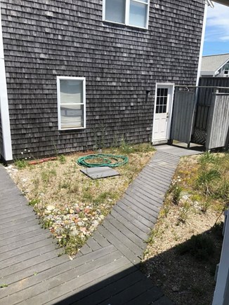 Truro, Beach Point Cape Cod vacation rental - Path to Outdoor shower and Washer Dryer