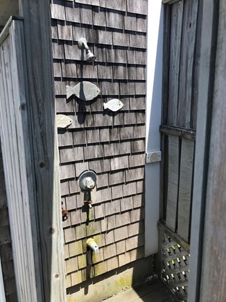 Truro, Beach Point Cape Cod vacation rental - Enclosed Outdoor hot/cold shower